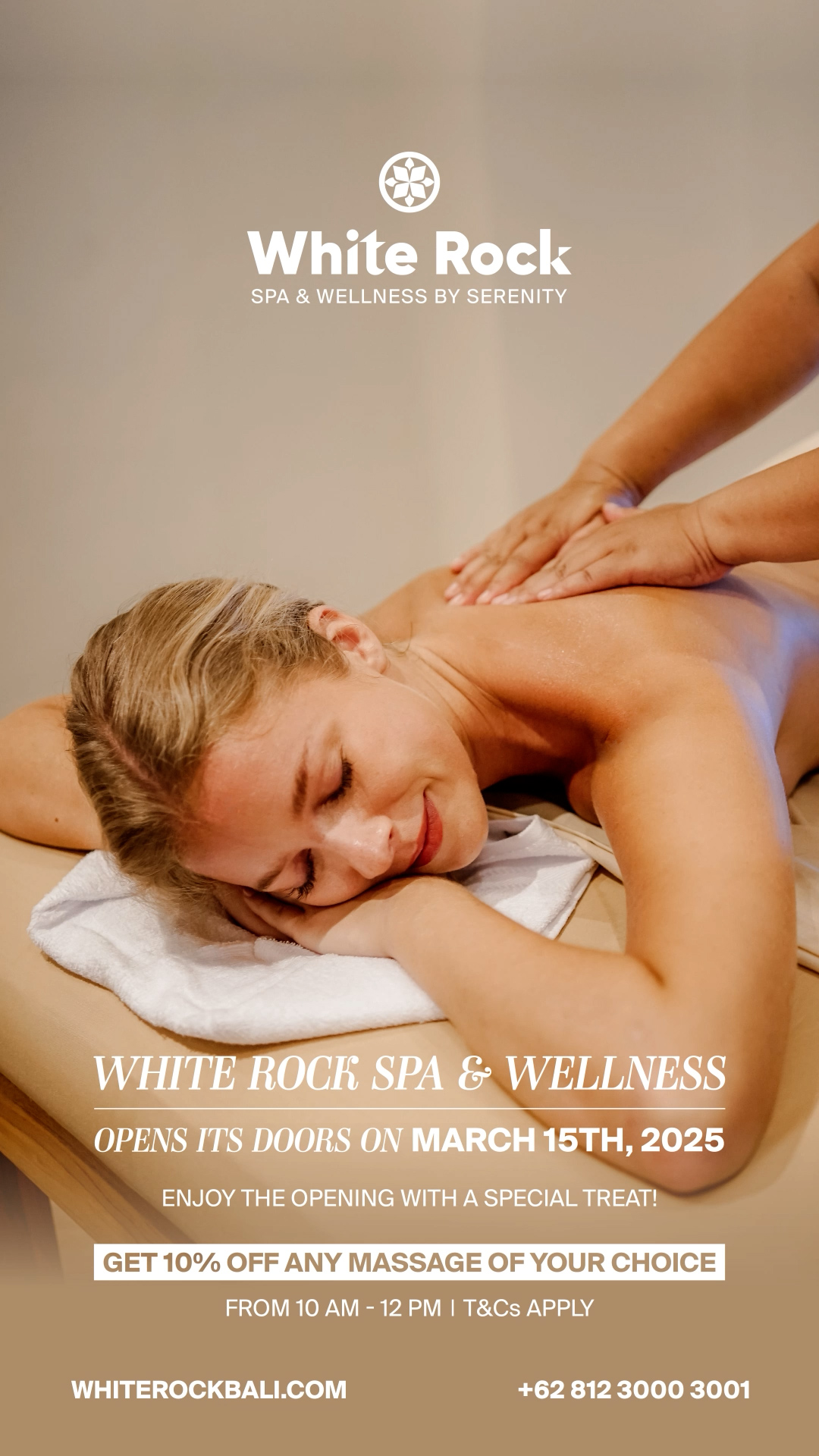 White Rock Spa & Wellness OpeningGet 10% off any massage of your choice