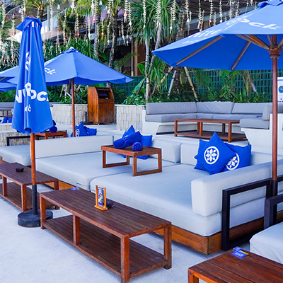 PARTY BED (8 pax) MIN. SPEND IDR 4,000K++