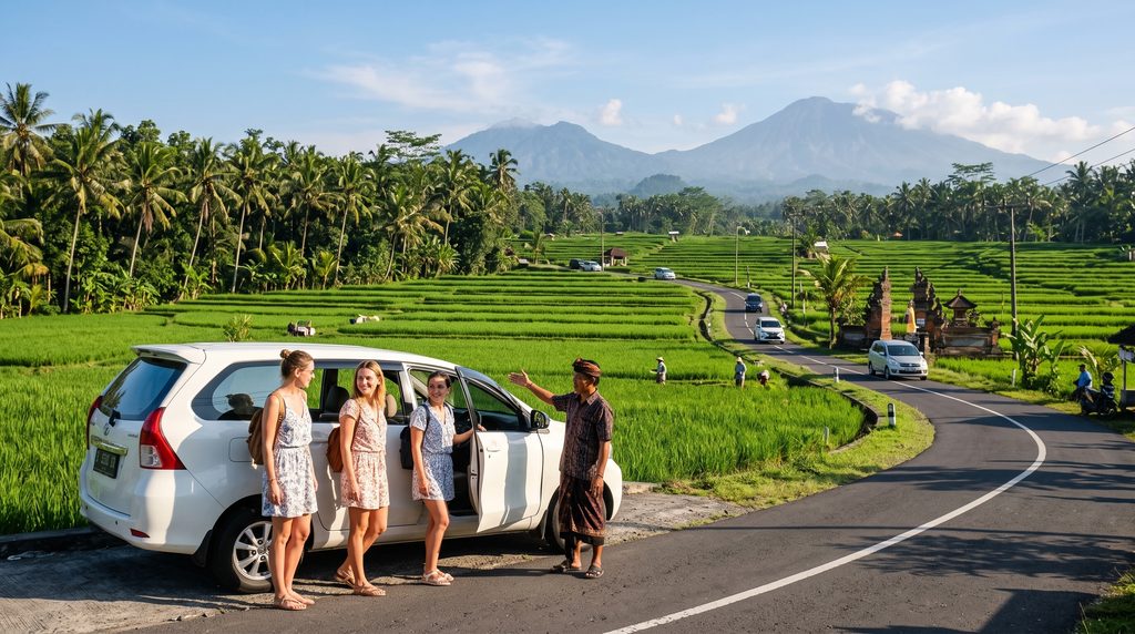 how to get around Bali